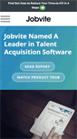 Mobile Screenshot of jobvite.com